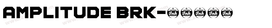 Amplitude BRK字体转换